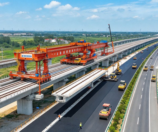 兰西公路建设